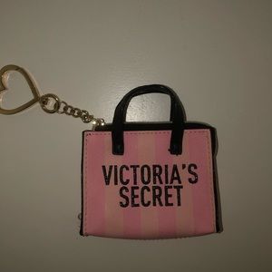 mini victoria secret keychain